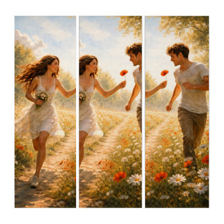 Triptych. Valentine's Day - Romantic Coupe Triptych