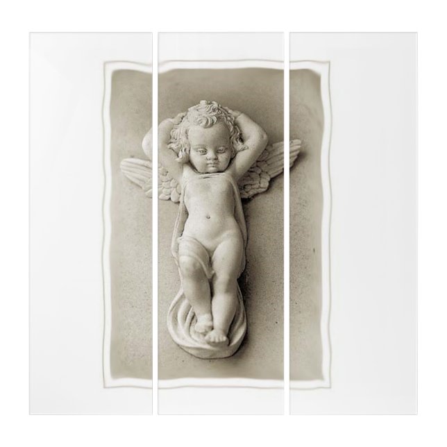 Triptych Wall Art Angel  (Front)