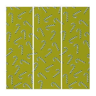 Triptych with Christmas candies