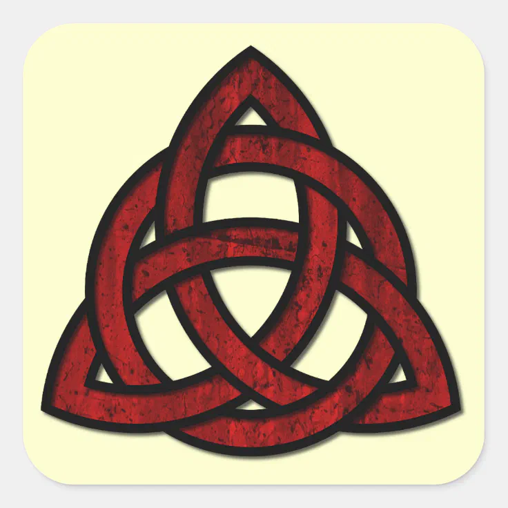 celtic trinity knot outline