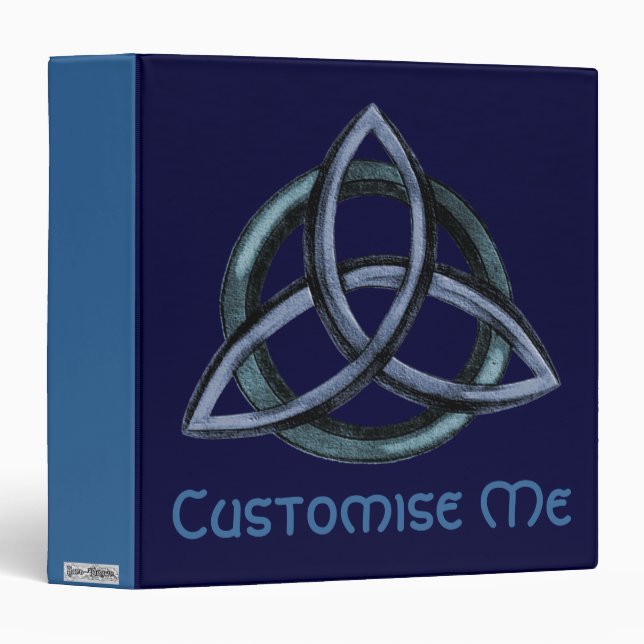 Triquetra (Blue) Binder (Front/Spine)