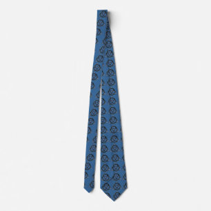 Triquetra (Blue) Neck Tie