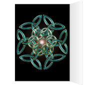 Triquetra Circle Knot Card (Inside (Left))