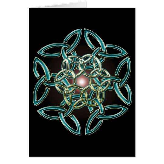 Triquetra Circle Knot Card