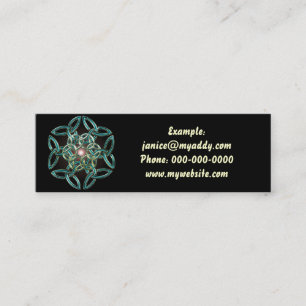 Triquetra Circle Knot Profile Card