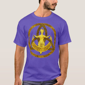Triquetra Moon Goddess Ornament  T-Shirt