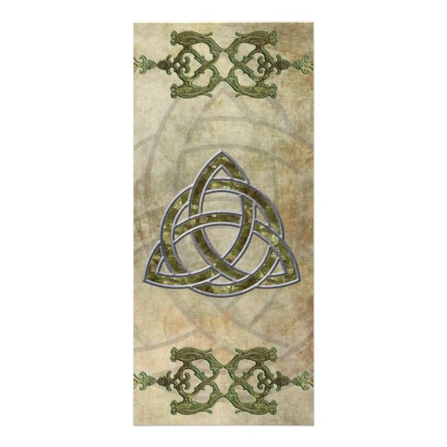 Triquetra Natural Rack Card (Front)