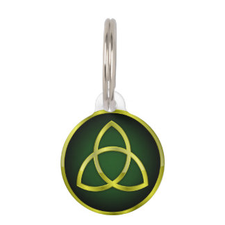 Triquetra Pet ID Tag