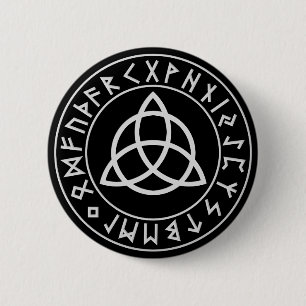 Triquetra Rune Shield Button