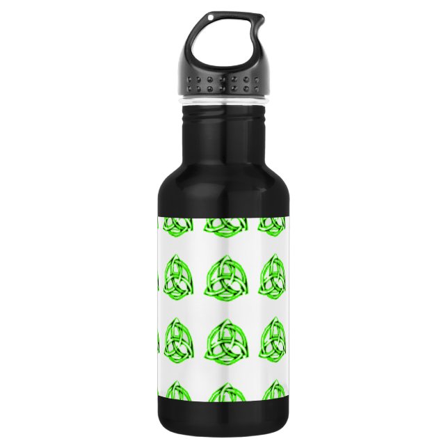 Triquetra Stainless Steel Water Bottle (Front)