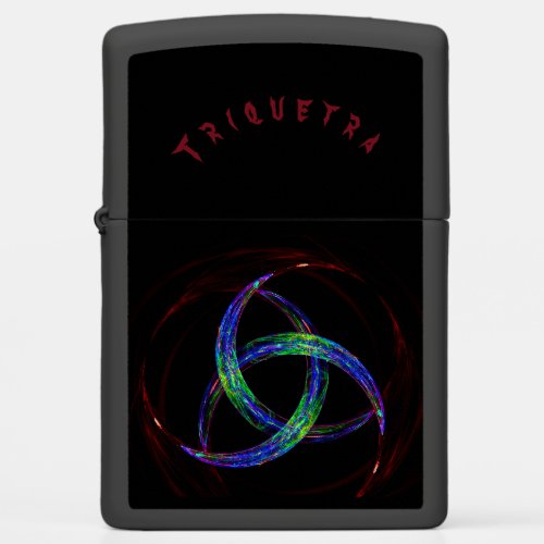  TRIQUETRA  Symbol Of Trinity  Zippo Lighter