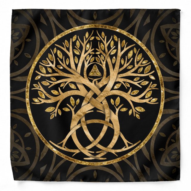 Triquetra Tree of life Bandana (Front)