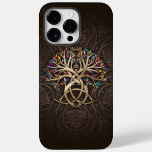 Triquetra Tree of life Colorful leaves Case-Mate iPhone 14 Pro Max Case