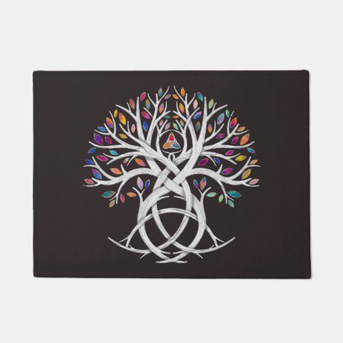 Triquetra Tree of life Doormat