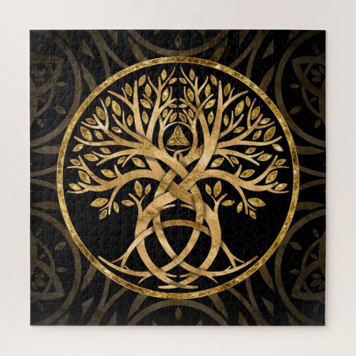 Triquetra Tree of life Jigsaw Puzzle