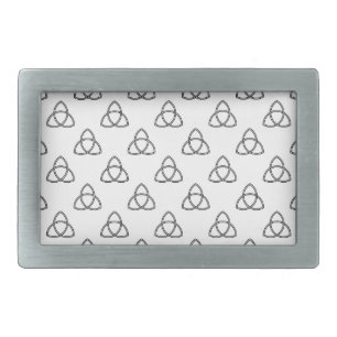 Triquetra Vesica Symbol Belt Buckle