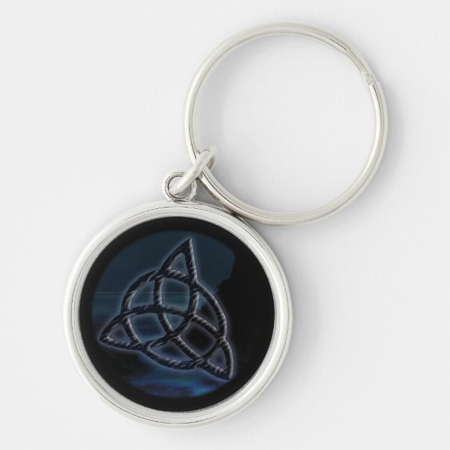 Triquetra Water Keychain (Front)