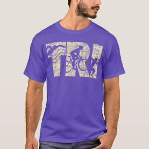 Tririathlonriathlete Marathoner Athlete Sports Lov T-Shirt