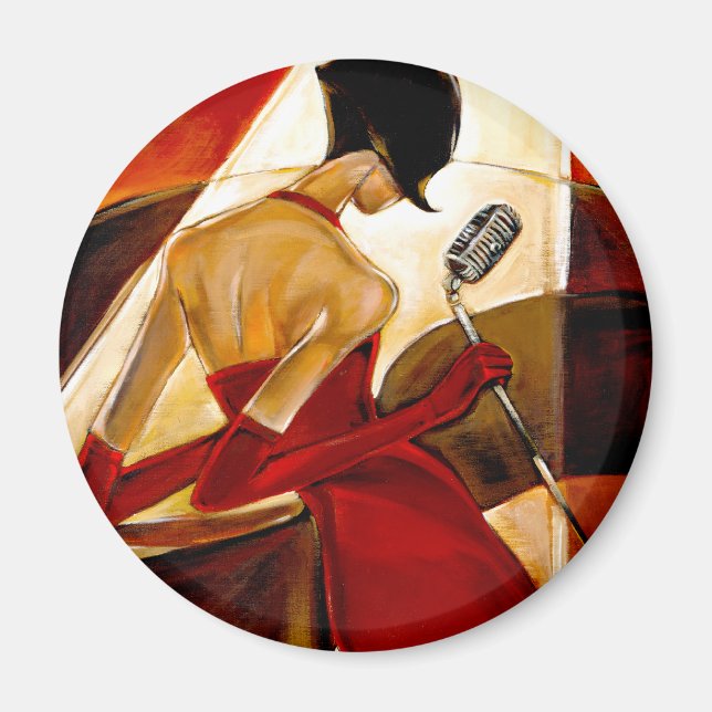 Trish Biddle Fever Magnet (Front)