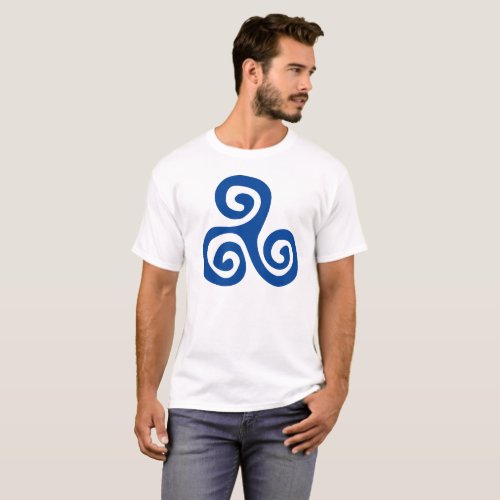 Triskel Celtic Wheel of Life T_Shirt