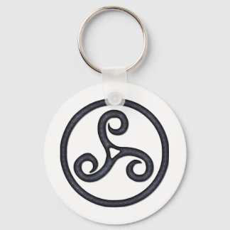 Triskel Keychain