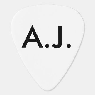 Triskele ADD YOUR INITIALS Guitar Pick