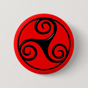Triskelion Pinback Button