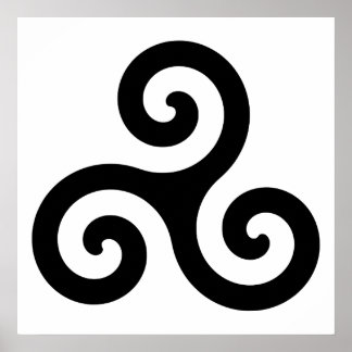 Triskelion Posters | Zazzle