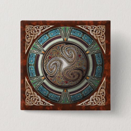 Triskelion Square Button