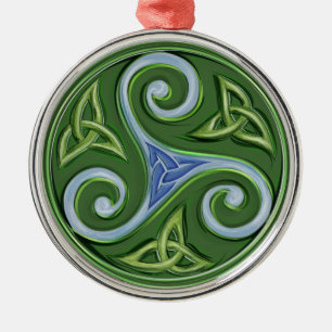 Triskelle Metal Ornament