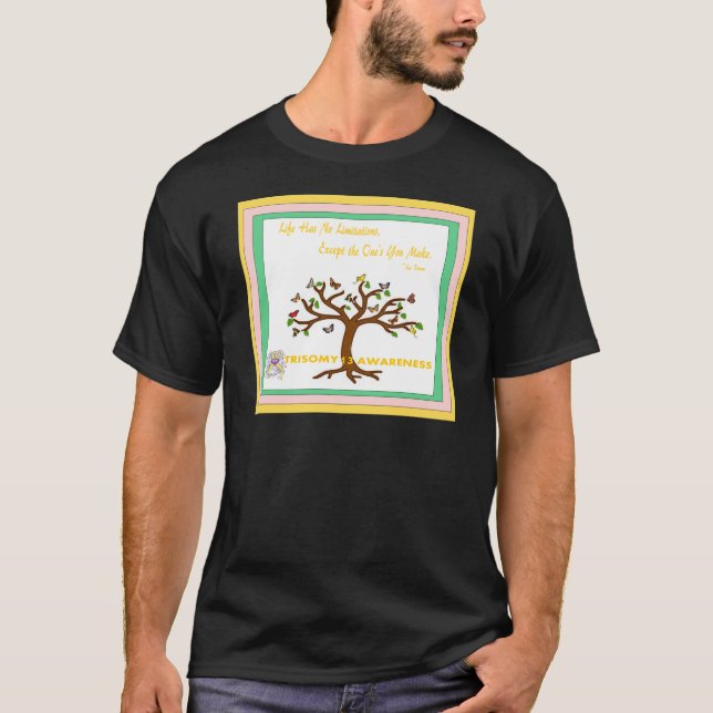 Trisomy 13 No Exceptions T-Shirt (Front)