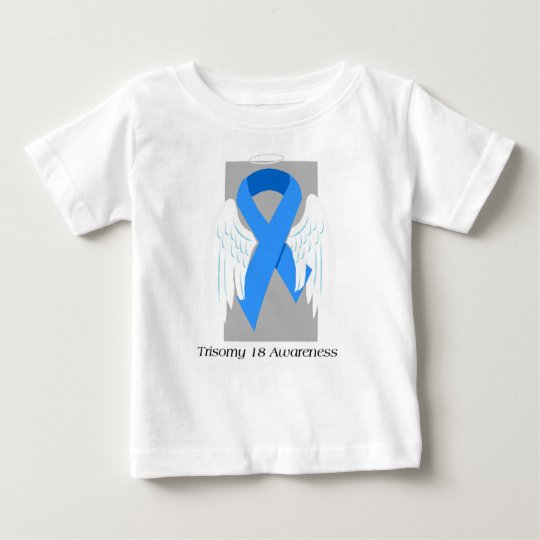 Trisomy 18 Angel Awareness Baby T-Shirt