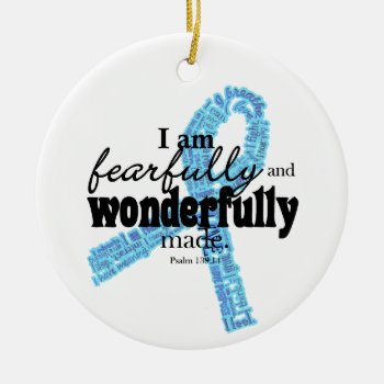Trisomy 18 Christmas Ornament by hkimbrell at Zazzle