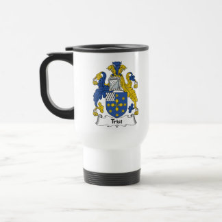 Trist Family Crest Travel Mug