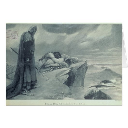 Tristan and Isolda' Cards (Front Horizontal)