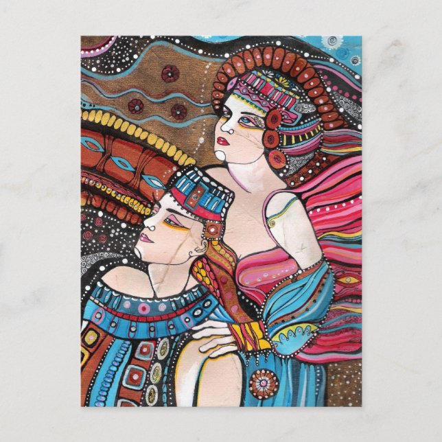 Tristan and Isolde - A love story Postcard (Front)