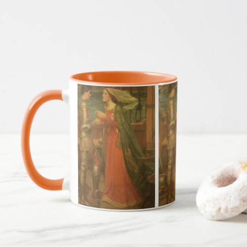 Tristan and Isolde by John William Waterhouse Mug