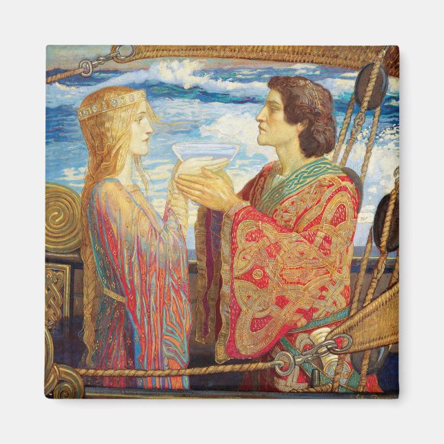 Tristan and Isolde, c. 1912 by John Duncan Magnet (Front)