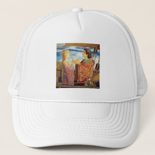 Tristan and Isolde c 1912 by John Duncan Trucker Hat