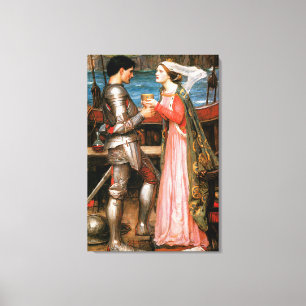 Tristan and Isolde Canvas Print