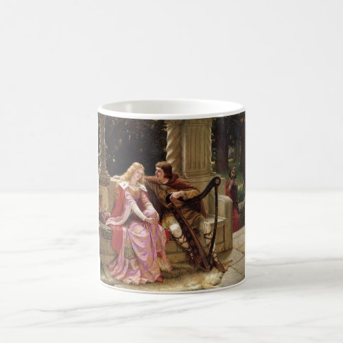 Tristan and Isolde Medieval Romance Vintage Art Coffee Mug
