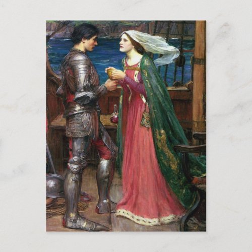 Tristan and Isolde Postcard