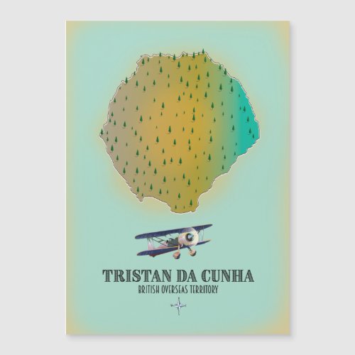 Tristan da Cunha British Overseas Territory map