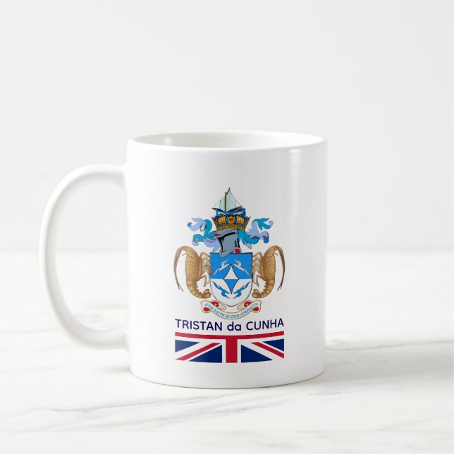 Tristan da Cunha Coffee Mug (Left)