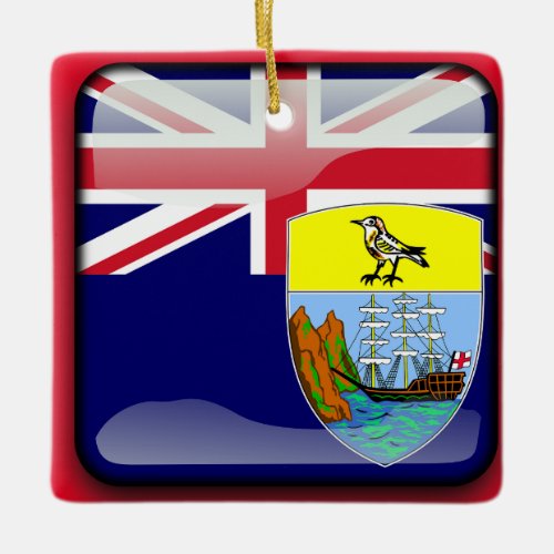 Tristan da Cunha Flag Ornament 