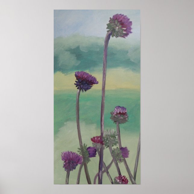 "Tristan's Thistles" Poster (Front)