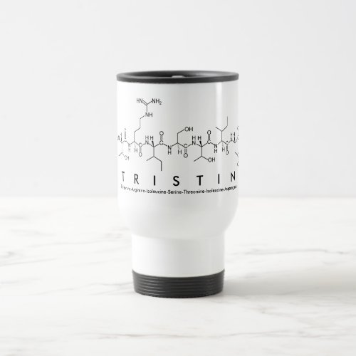 Tristin peptide name mug