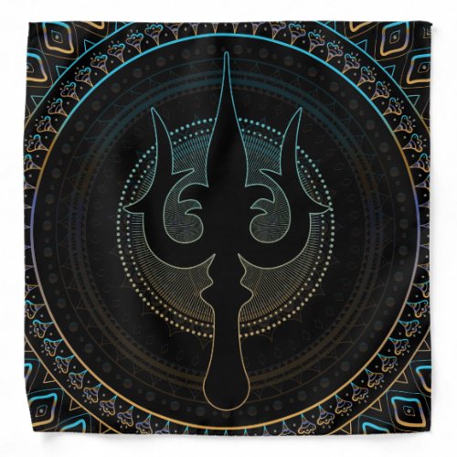 Trisula  _Trident of Shiva Bandana