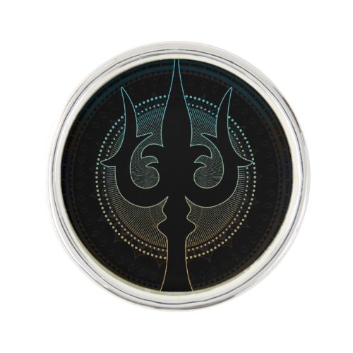 Trisula  _Trident of Shiva Lapel Pin