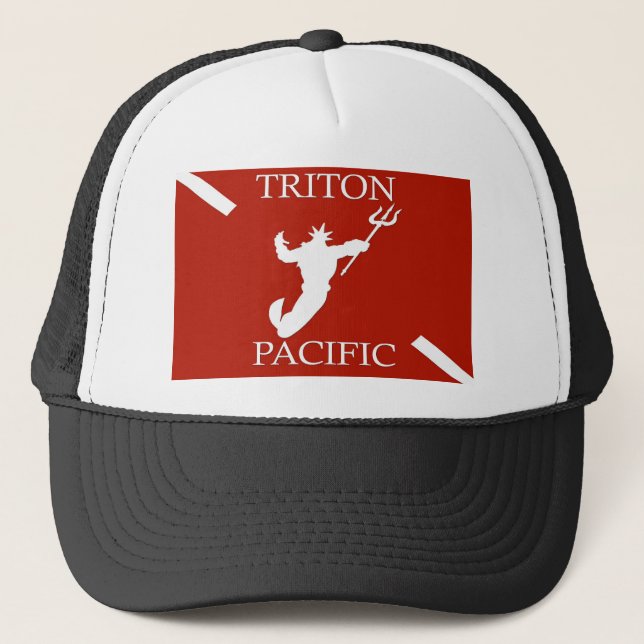 Triton Pacific Logo Trucker Hat (Front)